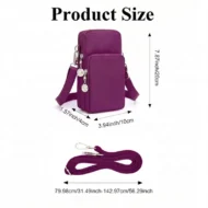 Women's Mini Crossbody Phone Bag - Image 6