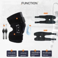 Breathable Adjustable Knee Support Brace - Image 8
