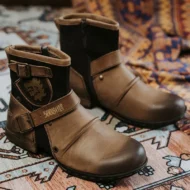 Best Gift - Men's Western Cowboy Style Leather Boots - Image 6