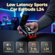 Creative Sports Car Design Bluetooth Earphones