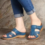 Women Premium Leather Sandals - Image 8