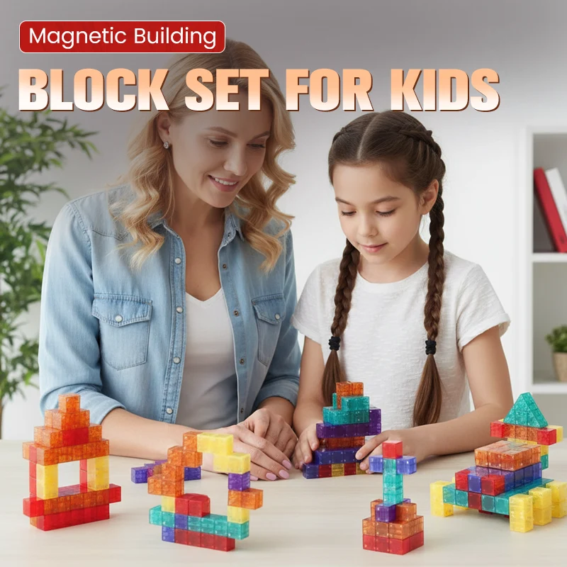🏗️ Magnetic Building Block Set for Kids👶✨