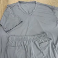 Women's Lounge V-Neck Top & Shorts Set - Image 7