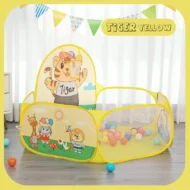Foldable Children Ball Pool with Basketball Hoop - Image 16