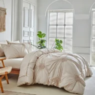 📢📢40% OFF !! ⏰Elegant Pinch Pleat Duvet Cover Set - Image 7
