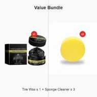 🔥Limited Time Promotion 50% OFF🔥—restores a deep black shine, blocks UV rays, and repels dirt. Quick and easy! 🚗 - Image 2