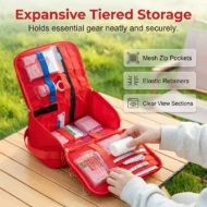 Oxford Cloth Emergency Medical Organizer Bag - Image 6