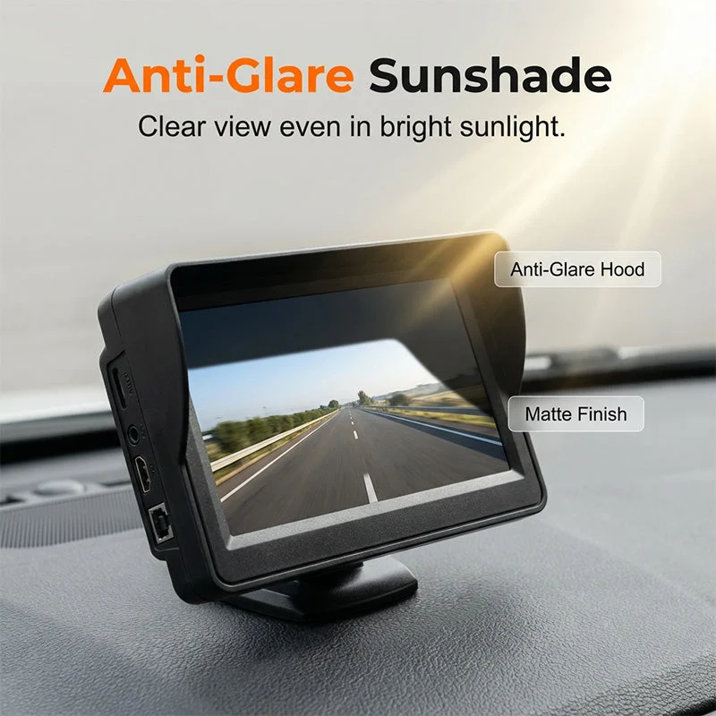 🔥One Screen Shades, Dual Views Unfold. 🚗✨ Your Car's HD Entertainment Display. 🎬📱