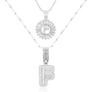 🎁New Year Sale 50% OFF💖2 Pack - Initial Letter Pendant Necklaces - Image 6