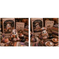 🎁Little Ghost's Cozy Halloween DIY Patchwork Kit - Image 20