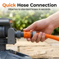 Wide-Coverage Automatic Rotating Garden Sprinkler - Image 2