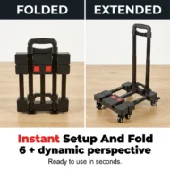 🔥HOT SALE 50% OFF🔥Heavy Duty Foldable Six-Wheel Hand Truck - Image 7