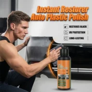 Multi-Purpose Black Plastic Polish for Cars