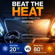 🥳SUMMER HOT SALE💞Car Sun Shade Umbrella – Keep Your Car Cool This Summer - Image 9