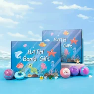 12-Piece Bath Bomb Gift Set for Kids - Image 8