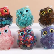 Decorative Cute Owl Figurine - Image 3