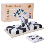 Creative Black & White Block Puzzles Set for Kids - Image 5