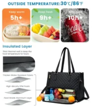 🔥Hot Sale 50% OFF🔥3 in 1 Lunch Tote Bag for Women🎁Free Matching Wallet⏰ - Image 2