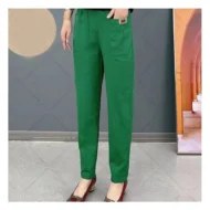 ⏰Limited Sale 50% OFF🔥Women's Elastic Waist Cotton Pants - Image 4