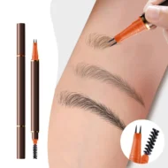 Dual-Ended 2-Fork Liquid Eyebrow Pen - Image 8
