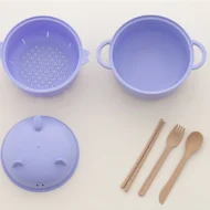 🔥While Supplies Last 40% OFF!🎉 1300ml Instant Noodle Bowl Set with Lid & Cutlery - Image 8