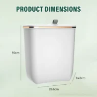 Large Capacity Wall-Mounted Trash Can - Image 9