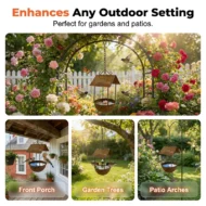 🏡 Bring Songbirds & Country Style to Your Garden. Feed or Birdbath, 16" Tall. Shop Now! - Image 5