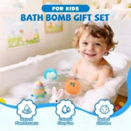 12-Piece Bath Bomb Gift Set for Kids