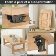 ⏳Limited 50% Discount🎁Heavy Duty Folding Table Leg Brackets with Self-Locking Hinges - Image 2