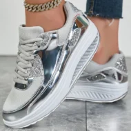 🍂End-of-Fall Specials🍂Women’s Trendy Casual Sparkling Style Platform Sneakers✨ - Image 6