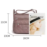 Women's Fashion Lightweight Waterproof Crossbody Bag - Image 8