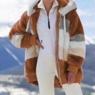 🔥Early Winter Sale-49% Off🎅Contrasting Padded Coat🐑 - Image 13