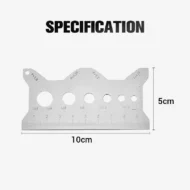 💥Hot Sale 50% OFF🎉Stainless Steel Double-Sided Bolt Gauge Card - Image 4