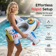 Airplane Inflatable Pool Float for Kids - Image 7