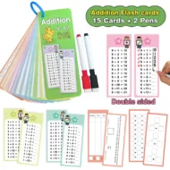 15PCS Double Sided Math Flash Cards - Image 2