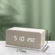 LED Digital Alarm Clock with Wireless Charging Station - Image 15