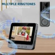 Cordless Smart Video Doorbell with 4.3" Screen - Image 7
