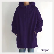 💥Limited Time Special Offer 50% off🔥Women's Autumn/Winter Zipper Hooded Sweater - Image 21