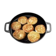 Non-Stick Cast Iron Griddle Pan with Handles - Image 9
