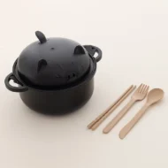 🔥While Supplies Last 40% OFF!🎉 1300ml Instant Noodle Bowl Set with Lid & Cutlery - Image 10