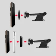 Car Magnetic Phone Mount with Telescopic Rod - Image 8