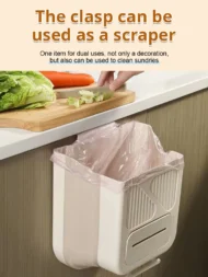 🔥While Supplies Last 50% OFF!🎉 Folding Hanging Kitchen Waste Trash Can🗑️ - Image 3