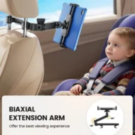 Adjustable Tablet & Phone Mount for Car - Image 2