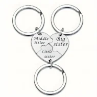 3-Piece Stainless Steel Interlocking Keychain Kit - Image 9