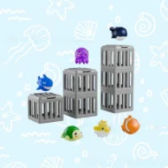 Summer Pool Toys for Kids - Diving Animal & Cage Set - Image 5