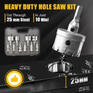 🔥Limited Time 50% Off 🔥 Carbide-Tipped Hole Cutter for Metal