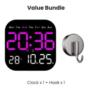 🔥HOT SALE 49% OFF⏰Multifunctional Digital Alarm Clock for Home & Office - Image 9