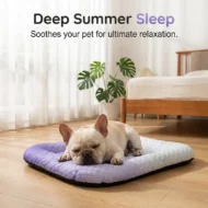 🐶🐱❄️Cooling Gel Mat for Pets Summer Heat Relief Pad Breathable Non-Toxic Cool Sleeping Mat for Dogs Cats - Image 9