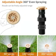 🏡🔥BUY 2 GET 1 FREE 360°🔥 Automatic Rotating Lawn Sprinkler - Image 5