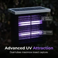Solar-Powered Outdoor Bug Zapper - Image 4